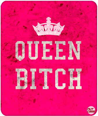 

Nutcase Queen Bitch Mousepad(Multicolor)