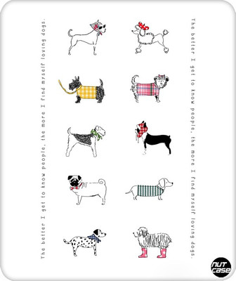 

Nutcase Must Love Dogs Mousepad(Multicolor)