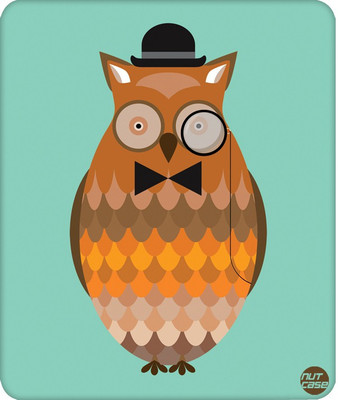 

Nutcase Hipster Owl Mousepad(Multicolor)