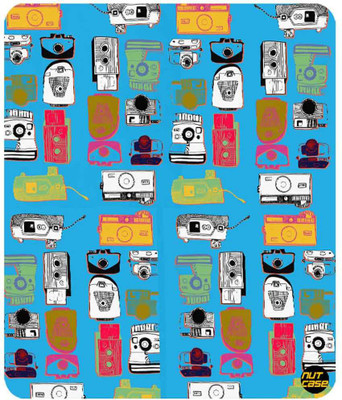 

Nutcase Colourful shot cameras Mousepad(Multicolor)