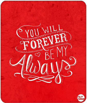 

Nutcase Forever Always Mousepad(Multicolor)