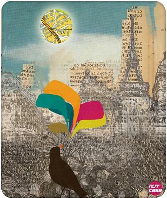 

Nutcase Paris City And Birds Mousepad(Multicolor)