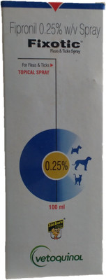 

Vetoquinol Fleas & Tick Removal Liquid(100 ml)