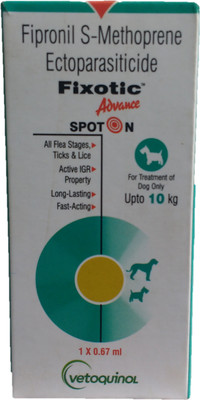 

Vetoquinol Fleas & Tick Removal Liquid(0.67 ml)