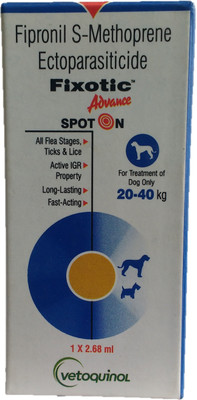 

Vetoquinol Fleas & Tick Removal Liquid(2.68 ml)