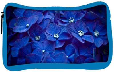 

Snoogg Eco Friendly Canvas Blue Flower Designer Student Pen Pencil Case Coin Purse Pouch Cosmetic Makeup Bag (BLUE) Pouch(Multicolor)