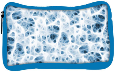 

Snoogg Eco Friendly Canvas Nerves System Student Pen Pencil Case Coin Purse Pouch Cosmetic Makeup Bag (BLUE) Pouch(Multicolor)