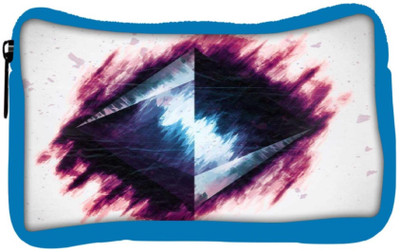 

Snoogg Eco Friendly Canvas Pyramid From Above 2687 Student Pen Pencil Case Coin Purse Pouch Cosmetic Makeup Bag (BLUE) Pouch(Multicolor)