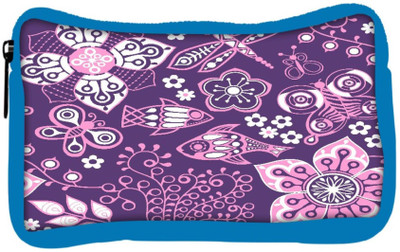 

Snoogg Eco Friendly Canvas Colorful Floral Seamless Pattern In Cartoon Style Seamless Pattern Student Pen Pencil Case Coin Purse Pouch Cosmetic Makeup Bag (BLUE) Pouch(Multicolor)