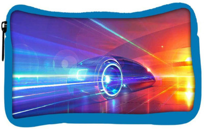 

Snoogg Eco Friendly Canvas Speed Car Designer Student Pen Pencil Case Coin Purse Pouch Cosmetic Makeup Bag (BLUE) Pouch(Multicolor)