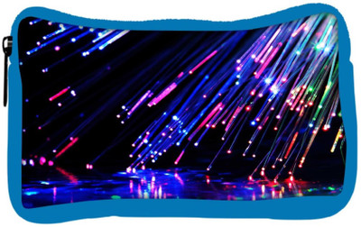 

Snoogg Eco Friendly Canvas Fiber Optics Student Pen Pencil Case Coin Purse Pouch Cosmetic Makeup Bag (BLUE) Pouch(Multicolor)