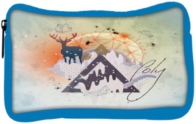 

Snoogg Eco Friendly Canvas Astro Cool Student Pen Pencil Case Coin Purse Pouch Cosmetic Makeup Bag (BLUE) Pouch(Multicolor)
