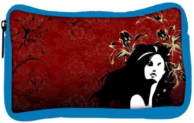 

Snoogg Eco Friendly Canvas Red Orchid Designer Student Pen Pencil Case Coin Purse Pouch Cosmetic Makeup Bag (BLUE) Pouch(Multicolor)