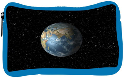 

Snoogg Eco Friendly Canvas Earth Student Pen Pencil Case Coin Purse Pouch Cosmetic Makeup Bag (BLUE) Pouch(Multicolor)