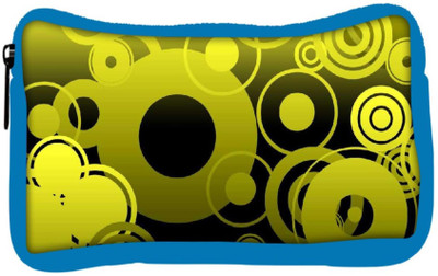 

Snoogg Eco Friendly Canvas Geometric Student Pen Pencil Case Coin Purse Pouch Cosmetic Makeup Bag (BLUE) Pouch(Multicolor)