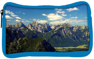 

Snoogg Eco Friendly Canvas Mountains Designer Student Pen Pencil Case Coin Purse Pouch Cosmetic Makeup Bag (BLUE) Pouch(Multicolor)