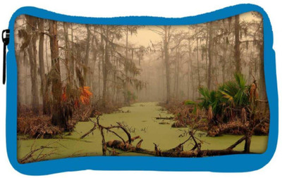 

Snoogg Eco Friendly Canvas Flood In Forest Designer Student Pen Pencil Case Coin Purse Pouch Cosmetic Makeup Bag (BLUE) Pouch(Multicolor)