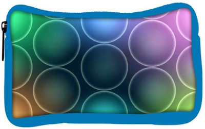 

Snoogg Eco Friendly Canvas Colorful Bubbles Designer Student Pen Pencil Case Coin Purse Pouch Cosmetic Makeup Bag (BLUE) Pouch(Multicolor)