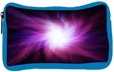 

Snoogg Eco Friendly Canvas Galaxy Cyclone Designer Student Pen Pencil Case Coin Purse Pouch Cosmetic Makeup Bag (BLUE) Pouch(Multicolor)