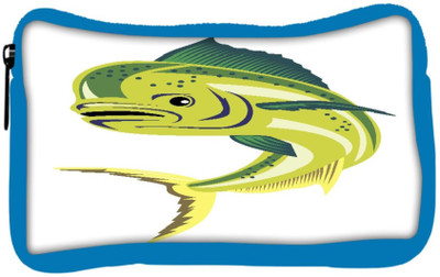 

Snoogg Eco Friendly Canvas Dorado Dolphin Fish Mahi Mahi Jumping Student Pen Pencil Case Coin Purse Pouch Cosmetic Makeup Bag (BLUE) Pouch(Multicolor)