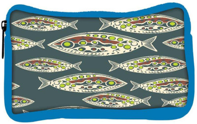 

Snoogg Eco Friendly Canvas Seamless Pattern Of Fish Abstract Texture Student Pen Pencil Case Coin Purse Pouch Cosmetic Makeup Bag (BLUE) Pouch(Multicolor)