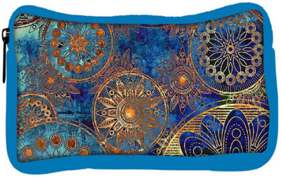 

Snoogg Eco Friendly Canvas Antique Formations Student Pen Pencil Case Coin Purse Pouch Cosmetic Makeup Bag (BLUE) Pouch(Multicolor)