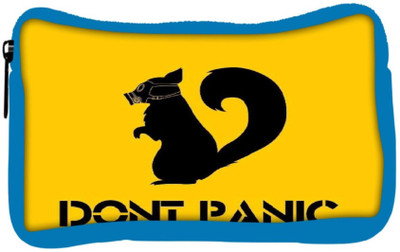 

Snoogg Eco Friendly Canvas Dont Panic Funny 2772 Student Pen Pencil Case Coin Purse Pouch Cosmetic Makeup Bag (BLUE) Pouch(Multicolor)