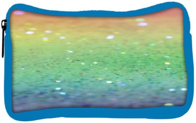 

Snoogg Eco Friendly Canvas Rainbow Crystals Student Pen Pencil Case Coin Purse Pouch Cosmetic Makeup Bag (BLUE) Pouch(Multicolor)