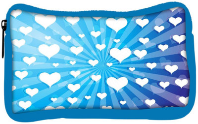 

Snoogg Eco Friendly Canvas Flying Hearts On Blue Background Student Pen Pencil Case Coin Purse Pouch Cosmetic Makeup Bag (BLUE) Pouch(Multicolor)