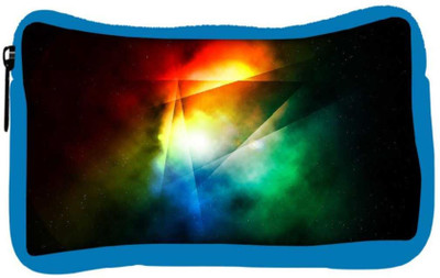 

Snoogg Eco Friendly Canvas Abstract Colorful Designer Student Pen Pencil Case Coin Purse Pouch Cosmetic Makeup Bag (BLUE) Pouch(Multicolor)