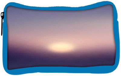 

Snoogg Eco Friendly Canvas Blurry Sunrise Student Pen Pencil Case Coin Purse Pouch Cosmetic Makeup Bag (BLUE) Pouch(Multicolor)