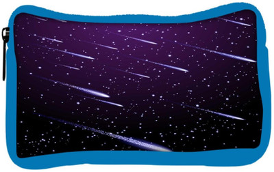 

Snoogg Eco Friendly Canvas Background With Meteor Shower Student Pen Pencil Case Coin Purse Pouch Cosmetic Makeup Bag (BLUE) Pouch(Multicolor)
