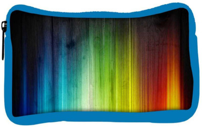 

Snoogg Eco Friendly Canvas Abstract Mixed Color Design Designer Student Pen Pencil Case Coin Purse Pouch Cosmetic Makeup Bag (BLUE) Pouch(Multicolor)