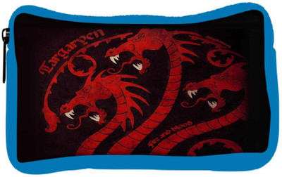 

Snoogg Eco Friendly Canvas Dragon Game 2484 Student Pen Pencil Case Coin Purse Pouch Cosmetic Makeup Bag (BLUE) Pouch(Multicolor)