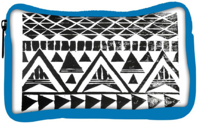 

Snoogg Eco Friendly Canvas Sketch Aztec Student Pen Pencil Case Coin Purse Pouch Cosmetic Makeup Bag (BLUE) Pouch(Multicolor)