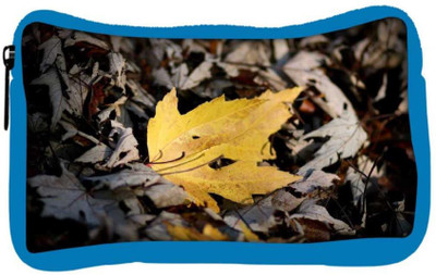 

Snoogg Eco Friendly Canvas Yellow Leaves In Dry Leaves Designer Student Pen Pencil Case Coin Purse Pouch Cosmetic Makeup Bag (BLUE) Pouch(Multicolor)