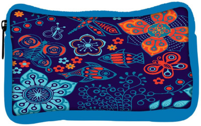 

Snoogg Eco Friendly Canvas Colorful Floral Seamless Pattern In Cartoon Style Seamless Pattern Student Pen Pencil Case Coin Purse Pouch Cosmetic Makeup Bag (BLUE) Pouch(Multicolor)