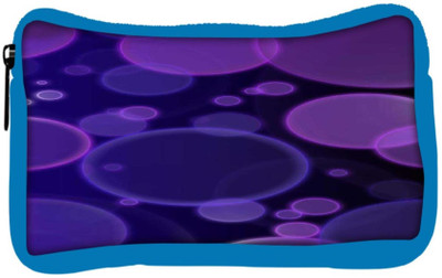 

Snoogg Eco Friendly Canvas Bubbles Design 2383 Student Pen Pencil Case Coin Purse Pouch Cosmetic Makeup Bag (BLUE) Pouch(Multicolor)
