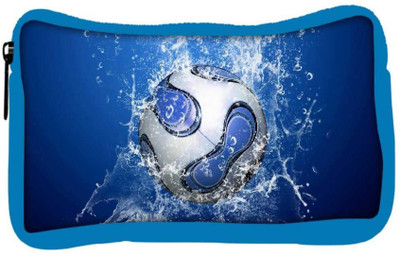 Snoogg Eco Friendly Canvas Lets Football Designer Student Pen Pencil Case Coin Purse Pouch Cosmetic Makeup Bag (BLUE) Pouch(Multicolor) Flipkart