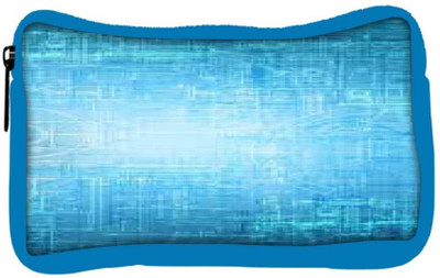 

Snoogg Eco Friendly Canvas Blue Graphic Designer Student Pen Pencil Case Coin Purse Pouch Cosmetic Makeup Bag (BLUE) Pouch(Multicolor)