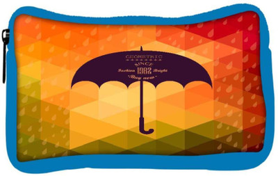 

Snoogg Eco Friendly Canvas Retro Umbrella Symbol On Hipster Background Made Of Triangles Retro Backgro Student Pen Pencil Case Coin Purse Pouch Cosmetic Makeup Bag (BLUE) Pouch(Multicolor)
