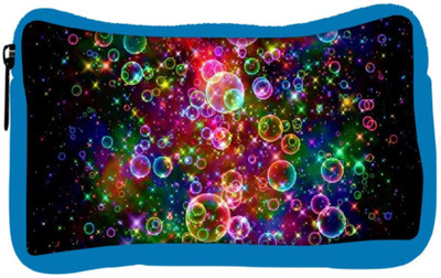 

Snoogg Eco Friendly Canvas Bubbles Universal Student Pen Pencil Case Coin Purse Pouch Cosmetic Makeup Bag (BLUE) Pouch(Multicolor)