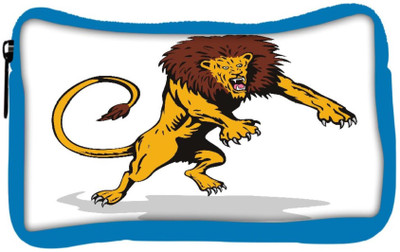 

Snoogg Eco Friendly Canvas Lion Big Cat Attacking Retro Student Pen Pencil Case Coin Purse Pouch Cosmetic Makeup Bag (BLUE) Pouch(Multicolor)