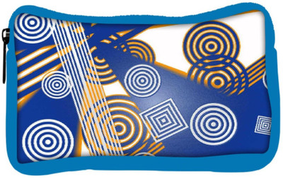 

Snoogg Eco Friendly Canvas Concetric Squares And Circles 2611 Student Pen Pencil Case Coin Purse Pouch Cosmetic Makeup Bag (BLUE) Pouch(Multicolor)