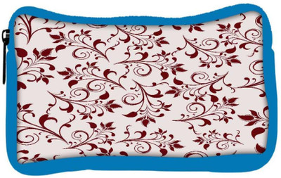 

Snoogg Eco Friendly Canvas Seamless Floral Pattern Abstract Background Student Pen Pencil Case Coin Purse Pouch Cosmetic Makeup Bag (BLUE) Pouch(Multicolor)