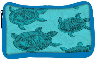 

Snoogg Eco Friendly Canvas Seamless Pattern With Turtles Seamless Pattern Can Be Used For Wallpaper Student Pen Pencil Case Coin Purse Pouch Cosmetic Makeup Bag (BLUE) Pouch(Multicolor)