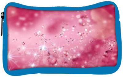 

Snoogg Eco Friendly Canvas Diamond Sparkling Heart Student Pen Pencil Case Coin Purse Pouch Cosmetic Makeup Bag (BLUE) Pouch(Multicolor)