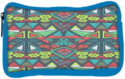 

Snoogg Eco Friendly Canvas Diamond Floral Pattern Student Pen Pencil Case Coin Purse Pouch Cosmetic Makeup Bag (BLUE) Pouch(Multicolor)