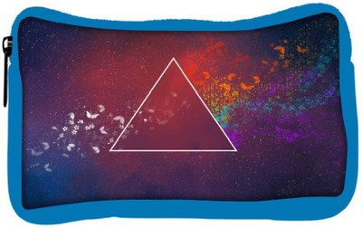 

Snoogg Eco Friendly Canvas 3Rd Dimension Student Pen Pencil Case Coin Purse Pouch Cosmetic Makeup Bag (BLUE) Pouch(Multicolor)