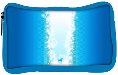 

Snoogg Eco Friendly Canvas Sparkling Star Designer Student Pen Pencil Case Coin Purse Pouch Cosmetic Makeup Bag (BLUE) Pouch(Multicolor)